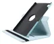 Samsung Galaxy Tab A9 Plus Hoes 360° Draaibare Book Case Lichtblauw afbeelding 2
