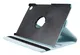 Samsung Galaxy Tab A9 Plus Hoes 360° Draaibare Book Case Lichtblauw afbeelding 3