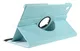Samsung Galaxy Tab A9 Plus Hoes 360° Draaibare Book Case Lichtblauw afbeelding 4