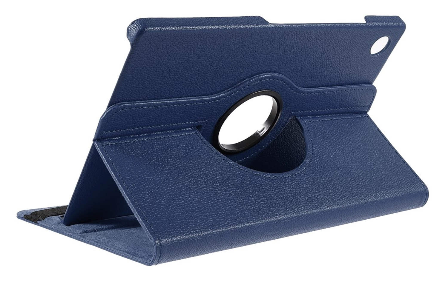 Samsung Galaxy Tab A9 Plus Hoes 360° Draaibare Book Case Blauw afbeelding 4