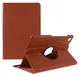 Samsung Galaxy Tab A9 Plus Hoes 360° Draaibare Book Case Bruin