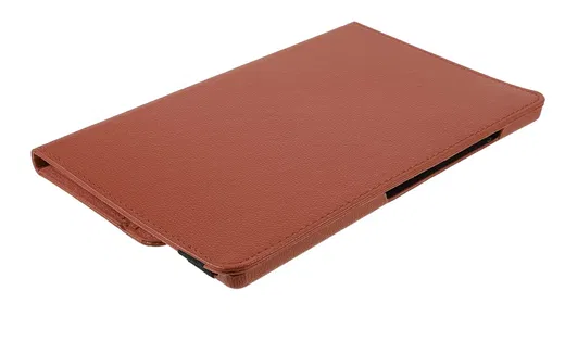Samsung Galaxy Tab A9 Plus Hoes 360° Draaibare Book Case Bruin afbeelding 7