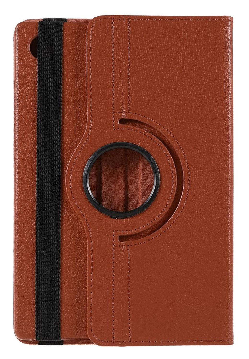 Samsung Galaxy Tab A9 Plus Hoes 360° Draaibare Book Case Bruin afbeelding 9