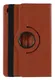 Samsung Galaxy Tab A9 Plus Hoes 360° Draaibare Book Case Bruin afbeelding 9