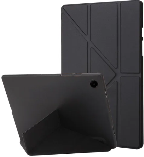 Samsung Galaxy Tab A11 Plus / Tab A9 Plus Origami Standaard Bookcase Zwart afbeelding 1