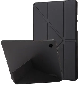 Samsung Galaxy Tab A11 Plus / Tab A9 Plus Origami Standaard Bookcase Zwart