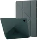 Samsung Galaxy Tab A11 Plus / Tab A9 Plus Origami Standaard Bookcase Donkergroen afbeelding 1