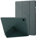 Samsung Galaxy Tab A11 Plus / Tab A9 Plus Origami Standaard Bookcase Donkergroen