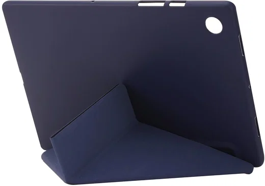 Samsung Galaxy Tab A11 Plus / Tab A9 Plus Origami Standaard Bookcase Donkerblauw afbeelding 5