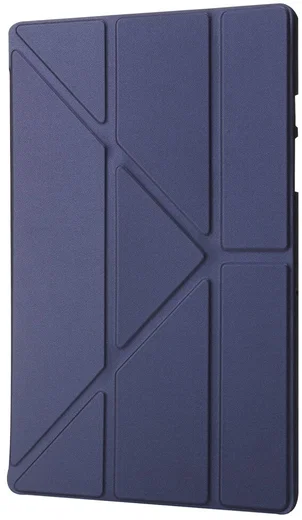 Samsung Galaxy Tab A11 Plus / Tab A9 Plus Origami Standaard Bookcase Donkerblauw afbeelding 6