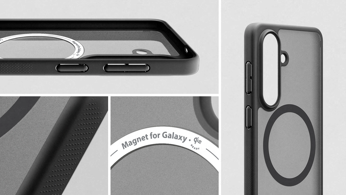Spigen Capella Magnet Case Samsung Galaxy S26 Hoesje Back Cover Zwart afbeelding 8
