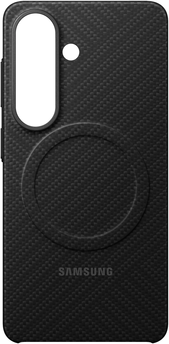 Origineel Samsung Galaxy S26 Hoesje Carbon Magnet Back Cover Zwart afbeelding 3