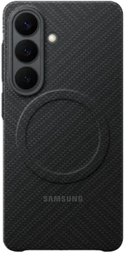 Origineel Samsung Galaxy S26 Hoesje Carbon Magnet Back Cover Zwart