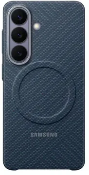 Origineel Samsung Galaxy S26 Hoesje Carbon Magnet Back Cover Blauw