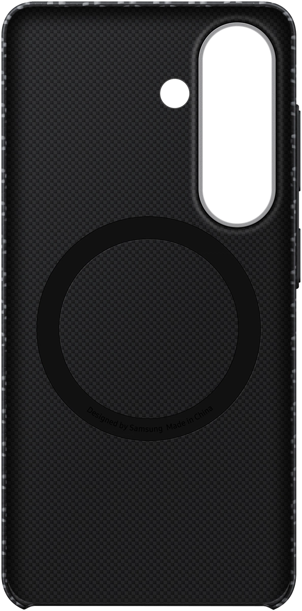 Origineel Samsung Galaxy S26 Hoesje Carbon Magnet Back Cover Grijs afbeelding 4