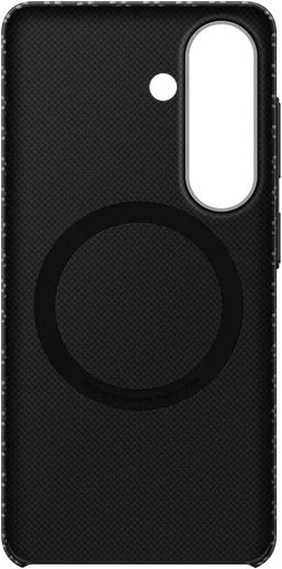 Origineel Samsung Galaxy S26 Hoesje Carbon Magnet Back Cover Grijs afbeelding 4