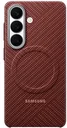 Origineel Samsung Galaxy S26 Hoesje Carbon Magnet Back Cover Rood