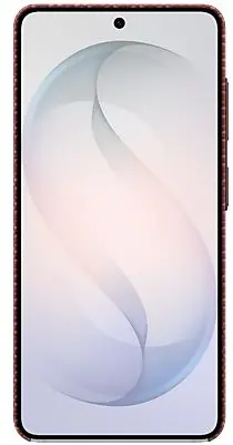 Origineel Samsung Galaxy S26 Hoesje Carbon Magnet Back Cover Rood afbeelding 4