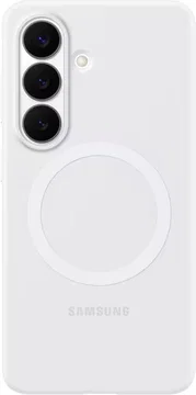 Origineel Samsung Galaxy S26 Hoesje Siliconen Magnet Back Cover Wit