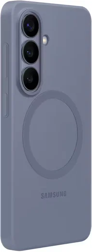 Origineel Samsung Galaxy S26 Hoesje Siliconen Magnet Back Cover Paars afbeelding 2