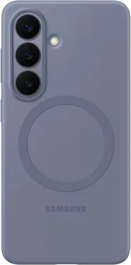 Origineel Samsung Galaxy S26 Hoesje Siliconen Magnet Back Cover Paars afbeelding 1