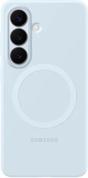 Origineel Samsung Galaxy S26 Hoesje Siliconen Magnet Back Cover Lichtblauw