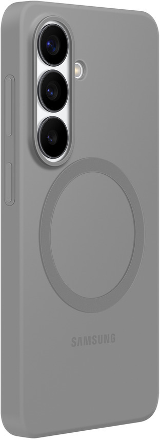 Origineel Samsung Galaxy S26 Hoesje Siliconen Magnet Back Cover Grijs afbeelding 2