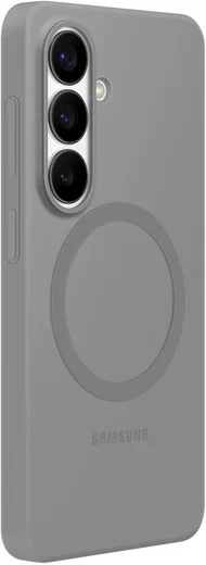 Origineel Samsung Galaxy S26 Hoesje Siliconen Magnet Back Cover Grijs afbeelding 2