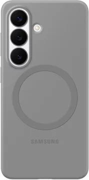 Origineel Samsung Galaxy S26 Hoesje Siliconen Magnet Back Cover Grijs