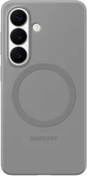 Origineel Samsung Galaxy S26 Hoesje Siliconen Magnet Back Cover Grijs afbeelding
