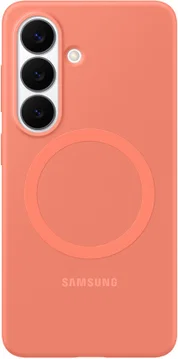 Origineel Samsung Galaxy S26 Hoesje Siliconen Magnet Back Cover Rood