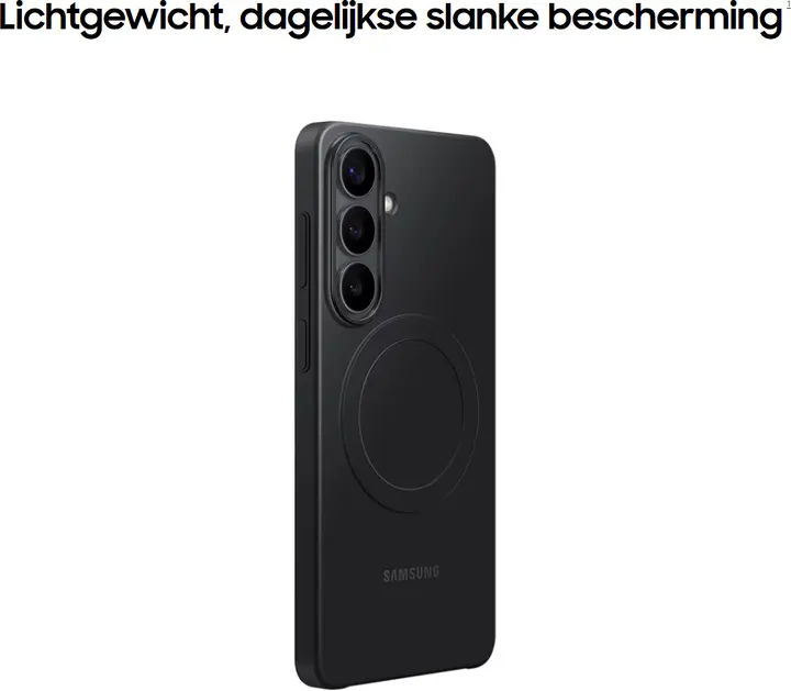 Origineel Samsung Galaxy S26 Hoesje Slim Magnet Back Cover Zwart afbeelding 3