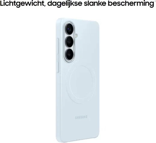 Origineel Samsung Galaxy S26 Hoesje Slim Magnet Back Cover Lichtblauw afbeelding 3