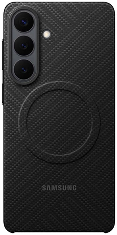 Origineel Samsung Galaxy S26 Plus Hoesje Carbon Magnet Back Cover Zwart afbeelding 1