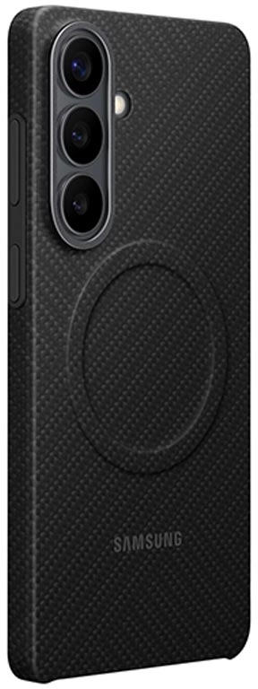 Origineel Samsung Galaxy S26 Plus Hoesje Carbon Magnet Back Cover Zwart afbeelding 2