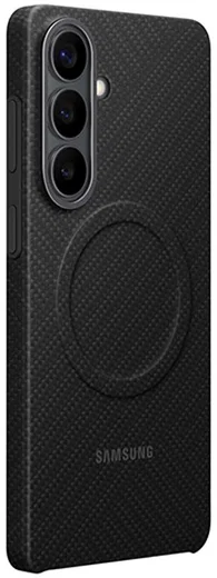 Origineel Samsung Galaxy S26 Plus Hoesje Carbon Magnet Back Cover Zwart afbeelding 2