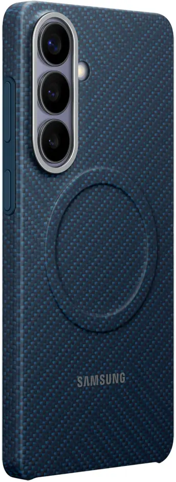 Origineel Samsung Samsung S26 Plus Hoesje Carbon Magnet Back Cover Blauw afbeelding 2
