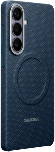 Origineel Samsung Samsung S26 Plus Hoesje Carbon Magnet Back Cover Blauw afbeelding 2