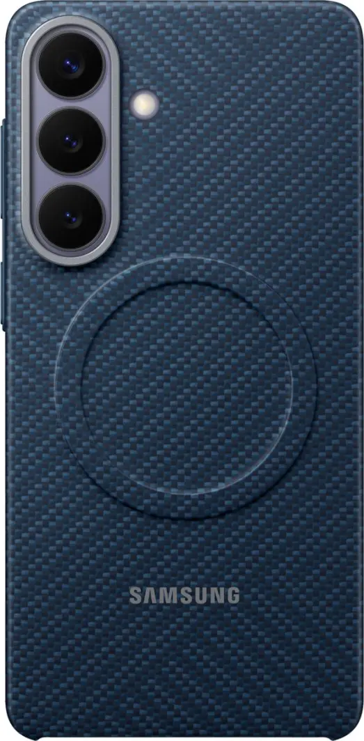 Origineel Samsung Samsung S26 Plus Hoesje Carbon Magnet Back Cover Blauw afbeelding 1