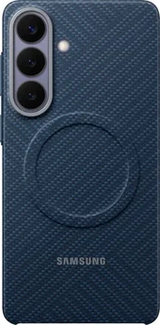 Origineel Samsung Samsung S26 Plus Hoesje Carbon Magnet Back Cover Blauw