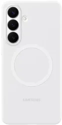 Origineel Samsung Galaxy S26 Plus Hoesje Siliconen Magnet Back Cover Wit afbeelding