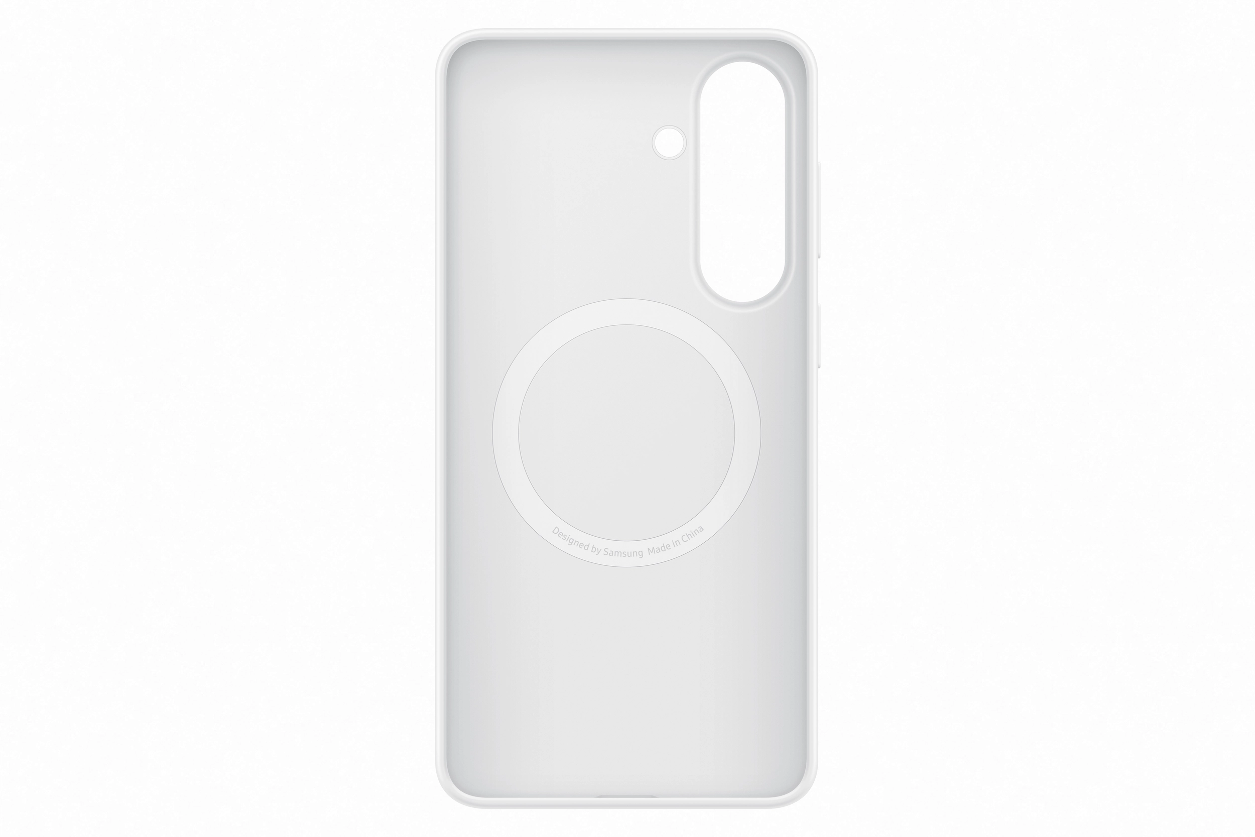 Origineel Samsung Galaxy S26 Plus Hoesje Siliconen Magnet Back Cover Wit afbeelding 5