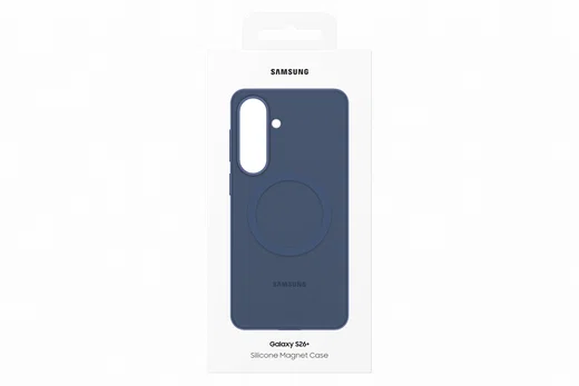 Origineel Samsung Galaxy S26 Plus Hoesje Siliconen Magnet Back Cover Paars afbeelding 7