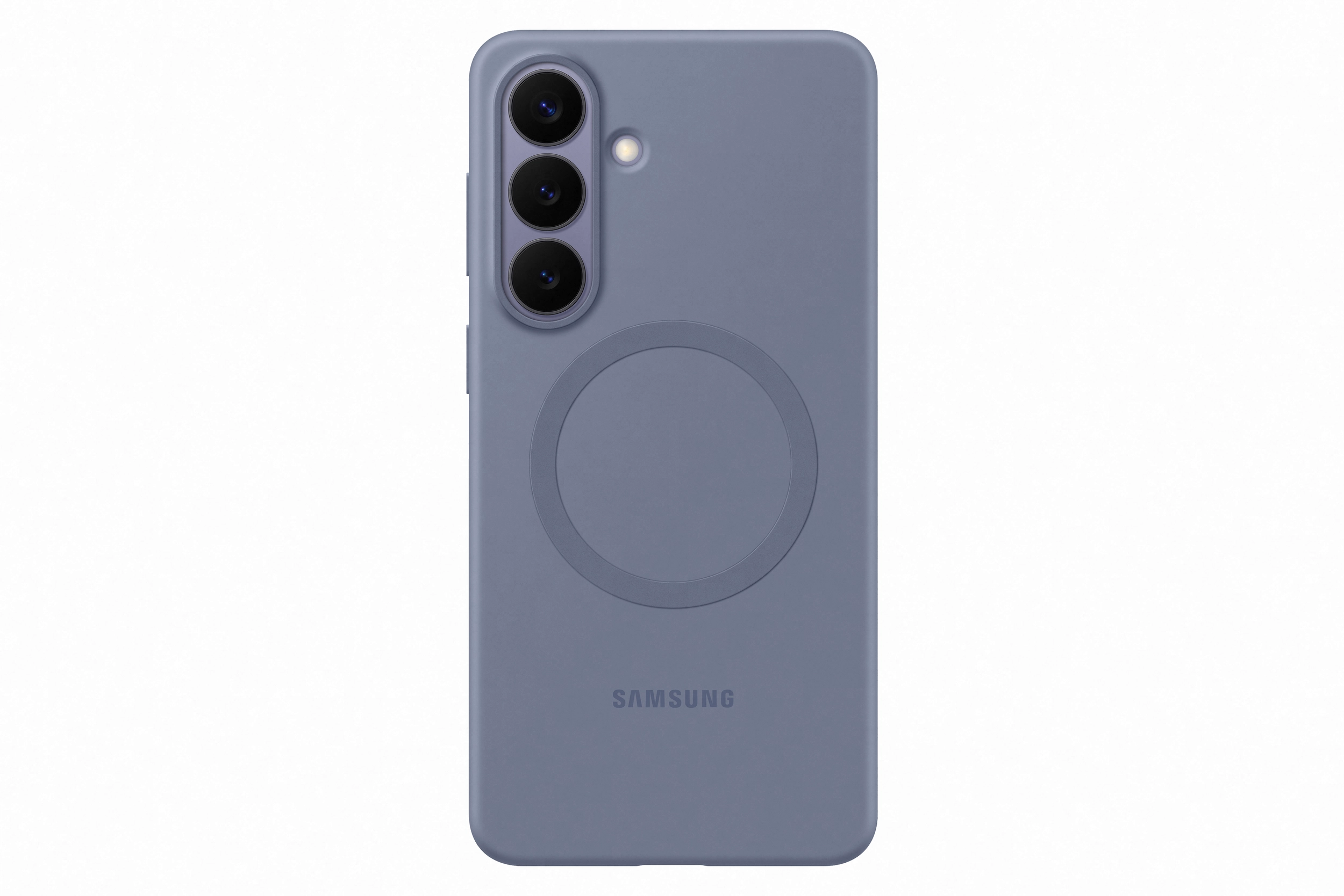 Origineel Samsung Galaxy S26 Plus Hoesje Siliconen Magnet Back Cover Paars afbeelding 4