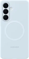 Origineel Samsung Galaxy S26 Plus Hoesje Siliconen Magnet Back Cover Lichtblauw afbeelding