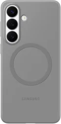 Origineel Samsung Galaxy S26 Plus Hoesje Siliconen Magnet Back Cover Grijs afbeelding