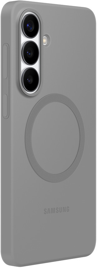 Origineel Samsung Galaxy S26 Plus Hoesje Siliconen Magnet Back Cover Grijs afbeelding 2