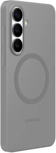 Origineel Samsung Galaxy S26 Plus Hoesje Siliconen Magnet Back Cover Grijs afbeelding 2