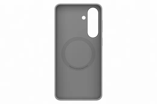 Origineel Samsung Galaxy S26 Plus Hoesje Siliconen Magnet Back Cover Grijs afbeelding 5