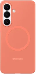 Origineel Samsung Galaxy S26 Plus Hoesje Siliconen Magnet Back Cover Rood afbeelding